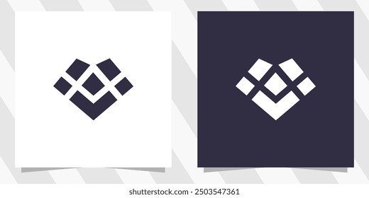 letter va av logo design vector