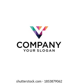 Letter VA Logo, Letter AV Logo, Modern V Logo