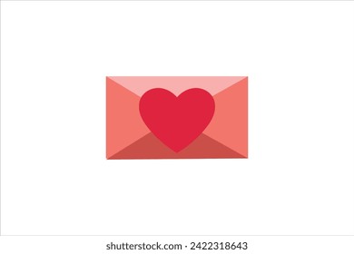 Letter Valentine Day Sticker Design