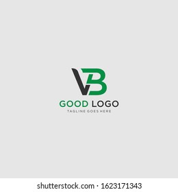 Letter VB or BV Letter mark logo Inspiration