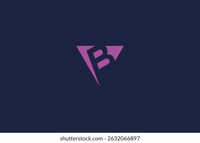 Plantilla de diseño de icono de logotipo de carta VB con logotipo de inspiración de Vector