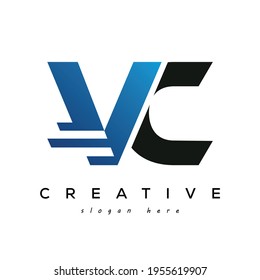 Elemento de diseño de logotipos de logotipos y marcas electrónicas de alta velocidad VC