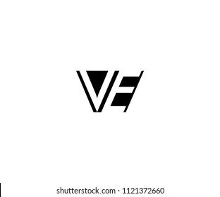 Letter VE Logo Design Template