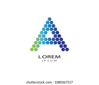 A letter vector icon