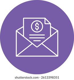 Letter vector icon. Can be used for printing, mobile and web applications.