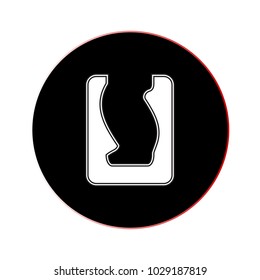 Letter vector illustration , Letters of English , Icon letters of English , English alphabet .