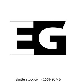 eg letter vector logo
