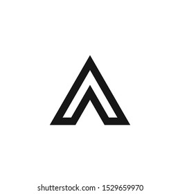 a letter vector logo abstract