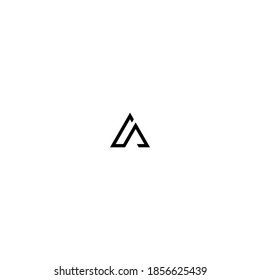resumen del logotipo del vector de letra