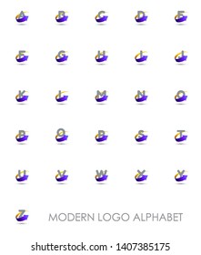 LETTER VECTOR LOGO APHABET ICON