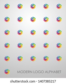 LETTER VECTOR LOGO APHABET ICON