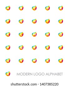 LETTER VECTOR LOGO APHABET ICON