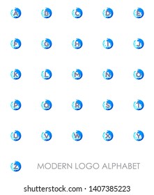 LETTER VECTOR LOGO APHABET ICON