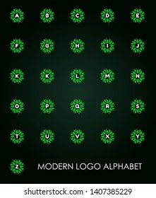 LETTER VECTOR LOGO APHABET ICON