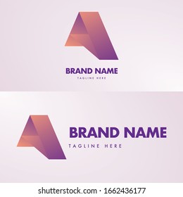 A Letter Vector Logo Concept Design for Your Business Brand Identity, Good for Company, Real Estate, and Other