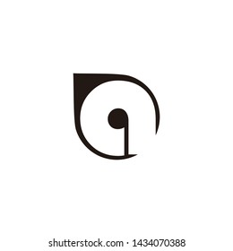 a letter vector logo design