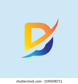 Letter Vector Logo Design D