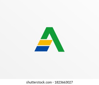 Icono de diseño de logotipo de vector de letra