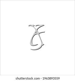 A letter vector logo design symbol 