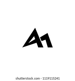 am letter vector logo. m letter vector logo