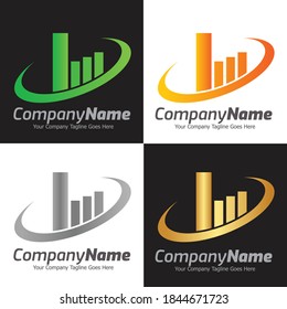 Vektor-Logo-Vorlage für Buchstabe I, Logo für farbige Buchstaben I, Logo für Finanzunternehmen, Empfehlungen für Finanzinstitute Logo-Design-Vorlage Vektorsymbol