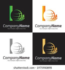Letter I vector logo template, Colorful Letter I logo, Financial Company Logo, Financial Institute Advisors Logo Design Template Vector Icon
