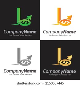 Letter I vector logo template, Colorful Letter I logo, Financial Company Logo, Financial Institute Advisors Logo Design Template Vector Icon