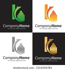 Letter I vector logo template, Colorful Letter I logo, Financial Company Logo, Financial Institute Advisors Logo Design Template Vector Icon