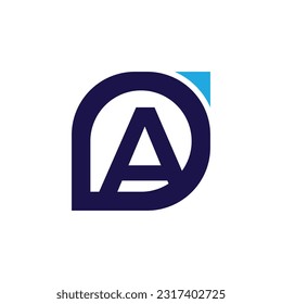 Letter A vector logo template, Colorful Letter A logo, Financial Company Logo, Financial Institute Advisors Logo Design Template Vector Icon
