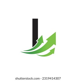 Plantilla de logotipo vectorial de la letra I, logotipo de la letra colorida I, logotipo de la empresa financiera, icono de la plantilla de diseño de los asesores del instituto financiero