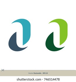 Letter A Vector Logo Template Illustration Design. Vector EPS 10.