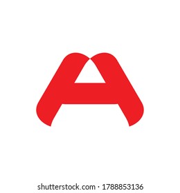 A letter vector logo template for your business
