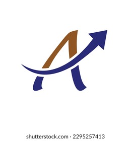 Diseño de logotipo moderno vectorial de letras