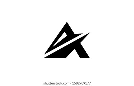 Letter A Vector Royalty Logo Design Inspirations