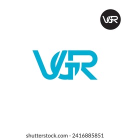 Letter VGR Monogram Logo Design