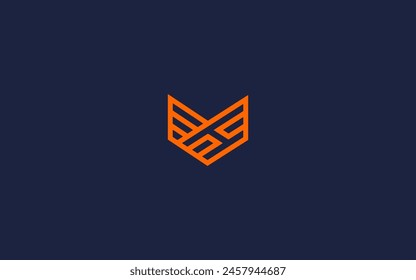letter vh with fox logo icon design vector design template inspiration