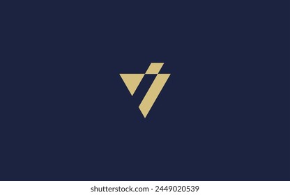 letter vi or iv logo icon design vector design template inspiration