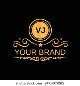 Letter VJ Logo and monogram design for brand awareness