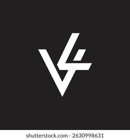 Letter VL or LV logo design vector inspiration.