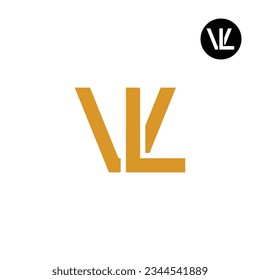 Letter VL Monogram Logo Design
