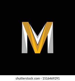  Letter VM Creative Abstract Business Logo