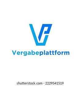 vp-Logo für alle Arten von Unternehmen