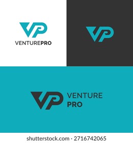 Letra vp logotipo design modelo vetor ilustração | Vetor Premium