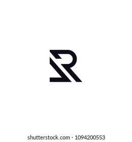 LETTER VR LOGO DESIGN VECTOR ICON TEMPLATE