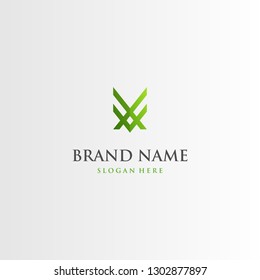 Letter VX Abstract Branding Monogram Modern Creative Business Logo