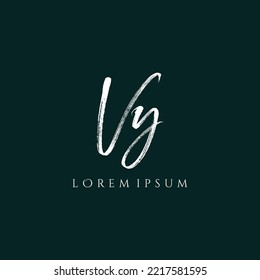 Letter VY luxury logo design vector