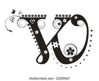 Letter W