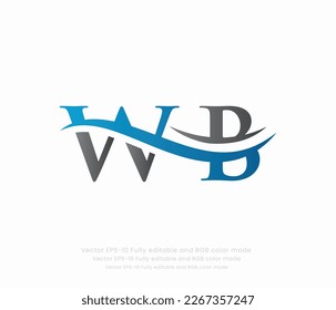 Logotipo vinculado a la letra W B