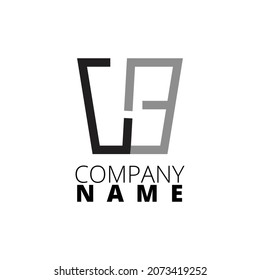 Diseño de logotipo de letra W + B