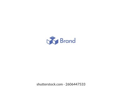 Letter W Box Crown Logo with white background. 